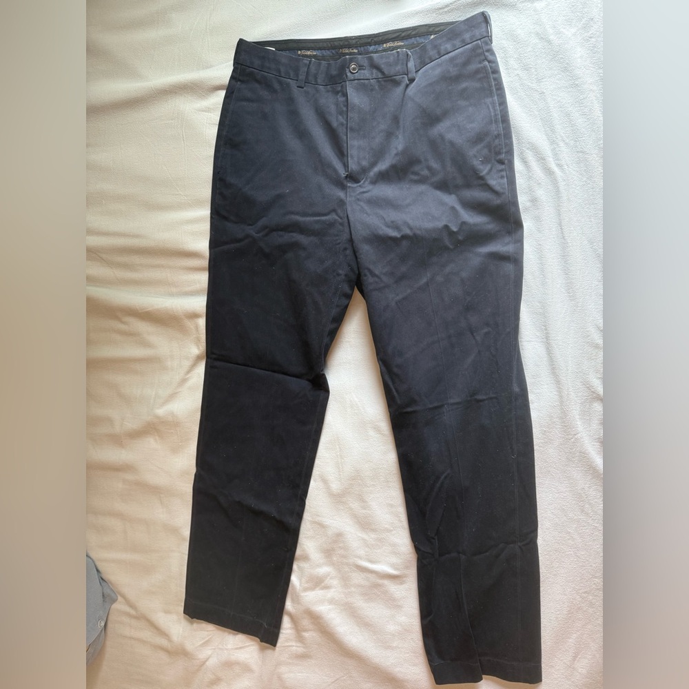 Brooks Brothers Men's Navy Chinos